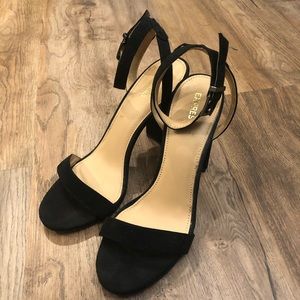 Express black heels